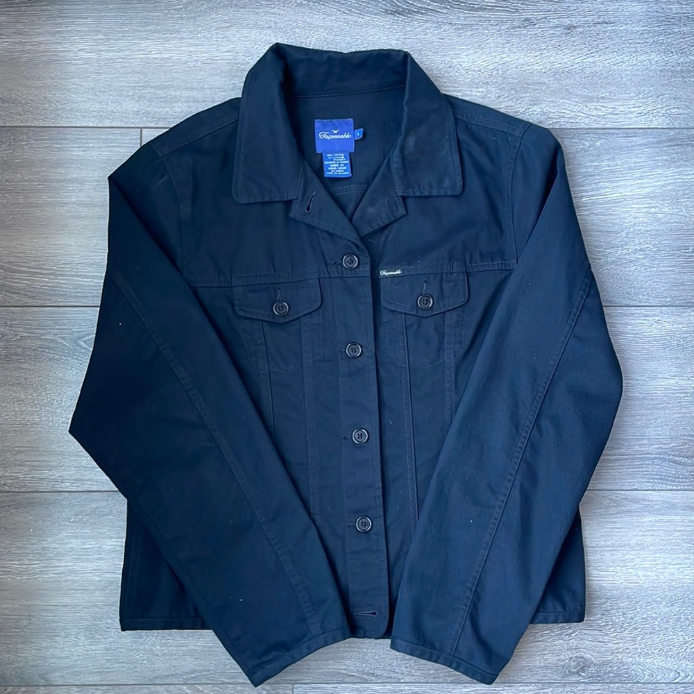Faconnable black jacket.